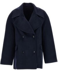Loulou de Saison - Double-Breasted Coats - Lyst