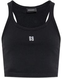 DSquared² - Sleeveless Tops - Lyst