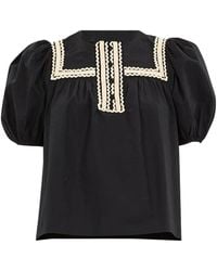 Ulla Johnson - Lia Puff Sleeve Top - Lyst