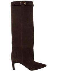 Lella Baldi - Heeled Boots - Lyst