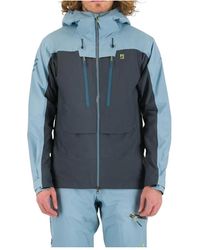 Karpos - Fitness ,Grijs ,Midi Shell Jkt - Lyst