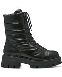 Tamaris - Schwarze geschlossene booties - Lyst
