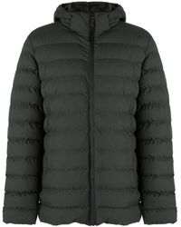 Geox - Gewatteerde Parka Met Capuchon - Lyst