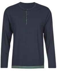 CALIDA - Tops ,Blauw ,Long Sleeve Tops - Lyst