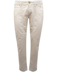 Jeckerson - 5-Pocket Wollen Broek Gemaakt - Lyst