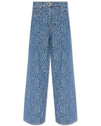 Ganni - Wide jeans - Lyst