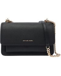 Michael Kors - Zwarte Schoudertas Claire - Lyst