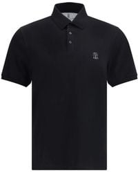 Brunello Cucinelli - Polo-Shirt Mit Klassischem Kragen - Lyst