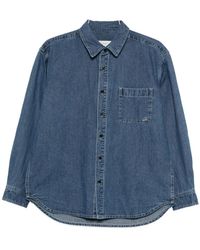 DUNST - Overhemden ,Blauw ,Denim Denim Shirt - Lyst