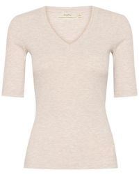 Inwear - Melange v t-shirt top - Lyst