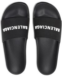 Balenciaga Slippers - - Heren - Zwart