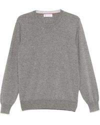 Brunello Cucinelli - Round-Neck Knitwear - Lyst