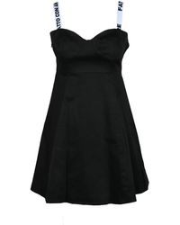 Giulia N Couture - Vestido De Algodón Y Elastano Para Mujer, Mujer, Talla - Lyst