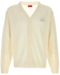 KENZO - Double K Cardigan - Lyst