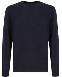 Drumohr - Feiner merinowoll-crewneck-pullover - Lyst