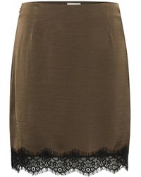 Kaffe - Rokken ,Bruin ,Korte Rok - Lyst