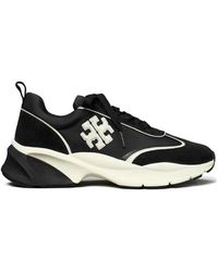Tory Burch - Schoenen ,Zwart ,Leer Good Luck Trainer - Lyst