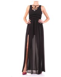 Relish Geniutre Long Dress - Zwart