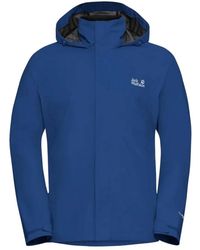Jack Wolfskin - Fitness ,Blauw ,Wol Trailtime 2L Jkt - Lyst
