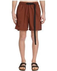 Paura - Korte Broeken ,Bruin ,Katoen Harlem Bermuda Shorts - Lyst