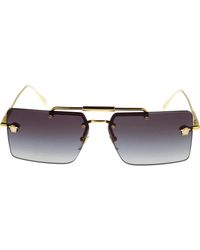 Versace - Stilvolle sonnenbrille mit verlaufsgläsern - Lyst