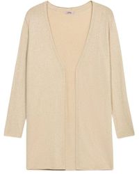 Oltre - Lurex-Cardigan Aus Viskosemischung - Lyst