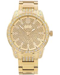 Guess - Gouden Kristallen Horloge - Lyst