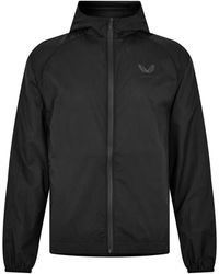 Castore - Jassen ,Zwart ,Flyweight Onyx Jas Rits Logo - Lyst