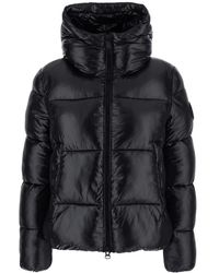 Save The Duck - Jassen ,Zwart ,Leer Biddy Jacket - Lyst