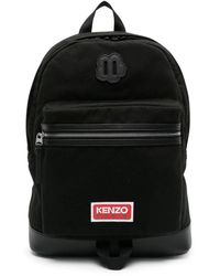 KENZO - Schwarzer casual rucksack für männer,backpacks - Lyst