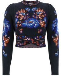 FARM Rio - Round-Neck Knitwear - Lyst