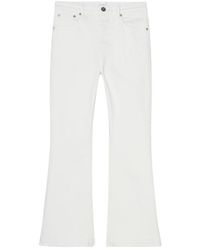Closed - Jeans ,Wit ,Katoen Flared Jeans - Lyst
