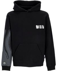 Octopus - Schwarzer side hoodie streetwear - Lyst