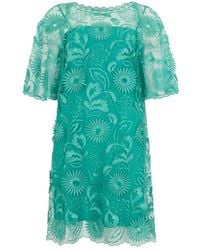 Alberta Ferretti - Short Dresses - Lyst