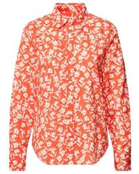 GANT - Floral Voile Shirt - Lyst