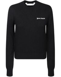 Palm Angels - Round-Neck Knitwear - Lyst