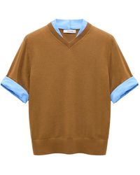 Dorothee Schumacher - V-Neck Knitwear - Lyst
