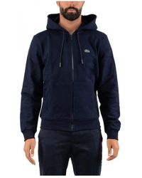 Lacoste - Sweatshirts & hoodies > zip-throughs - Lyst