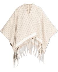 Ferragamo - Poncho Met Monogram - Lyst