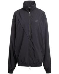 adidas - Fitness ,Zwart ,Polyester Functionele En Stijlvolle Track Top - Lyst