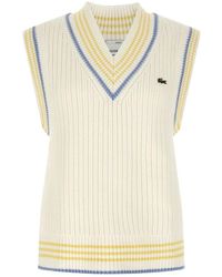 Lacoste - Sleeveless Jumpers - Lyst