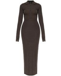 Jacquemus - Wollen Coltrui Jurk 'Polo' - Lyst