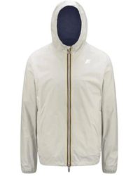 K-Way - Wendbare Wasserdichte Winddichte Jacke - Lyst