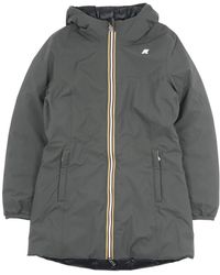 K-Way - Jassen ,Groen ,Leer Denise St Thermo Parka - Lyst