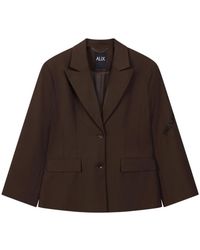 Alix The Label - Geweven Getailleerde Blazer - Lyst