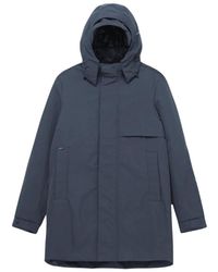 KRAKATAU - Parka jacke dunkelgrau qm484 - Lyst