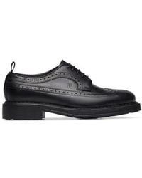 Fabi - Schoenen ,Zwart ,Leer Klassieke Zwarte Oxford Leren Schoenen - Lyst