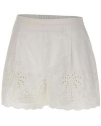 MC2 Saint Barth - Korte Broeken ,Wit ,Short Skirts - Lyst