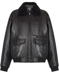 Balmain - Leather Jackets - Lyst