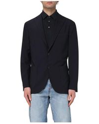 Boglioli - Klassische Schwarze Jacke Für Männer - Lyst